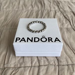 Authentic Pandora Infinity Heart Ring